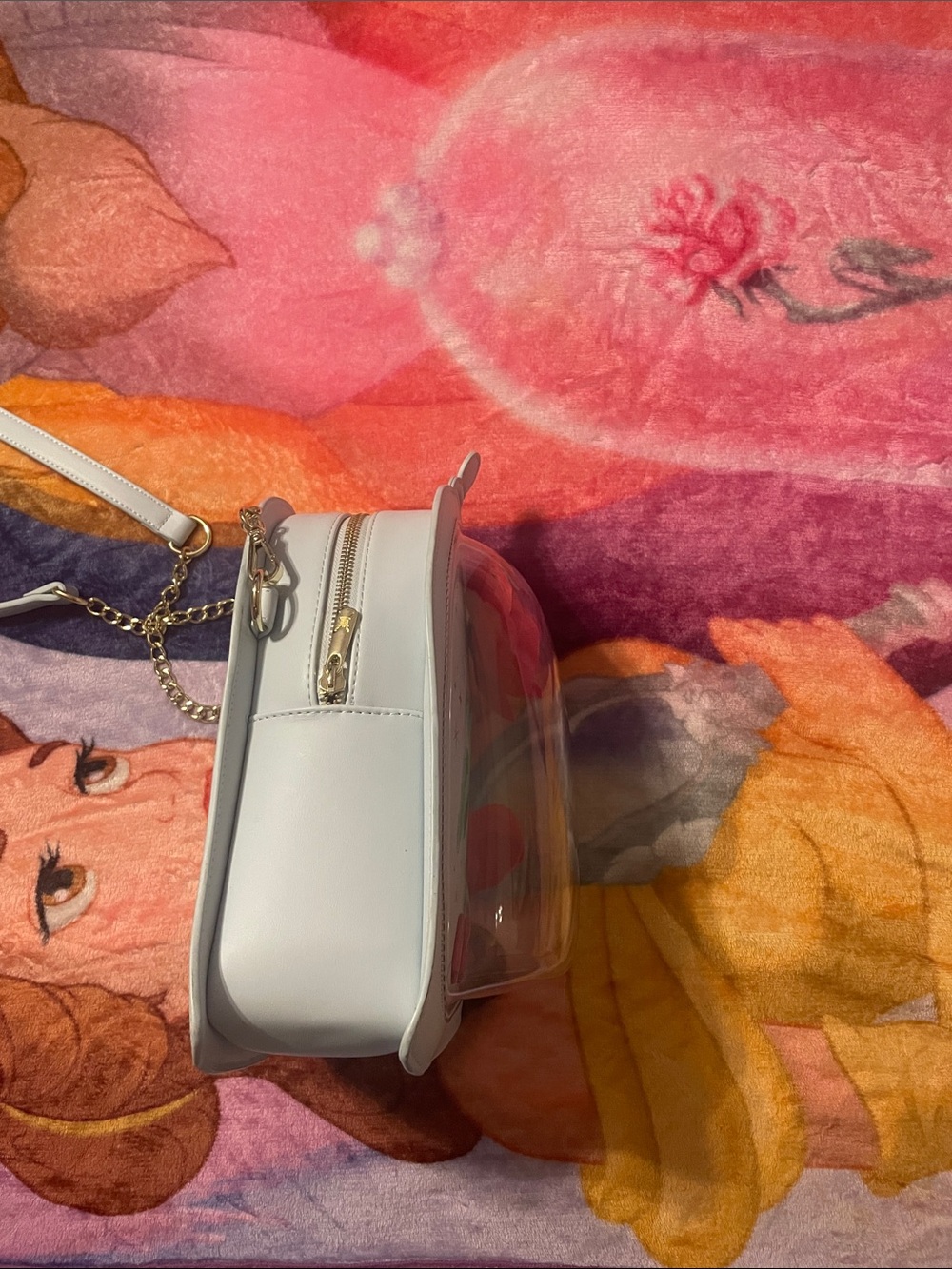Rare Loungefly Red Rose Purse - Picture 5 of 6